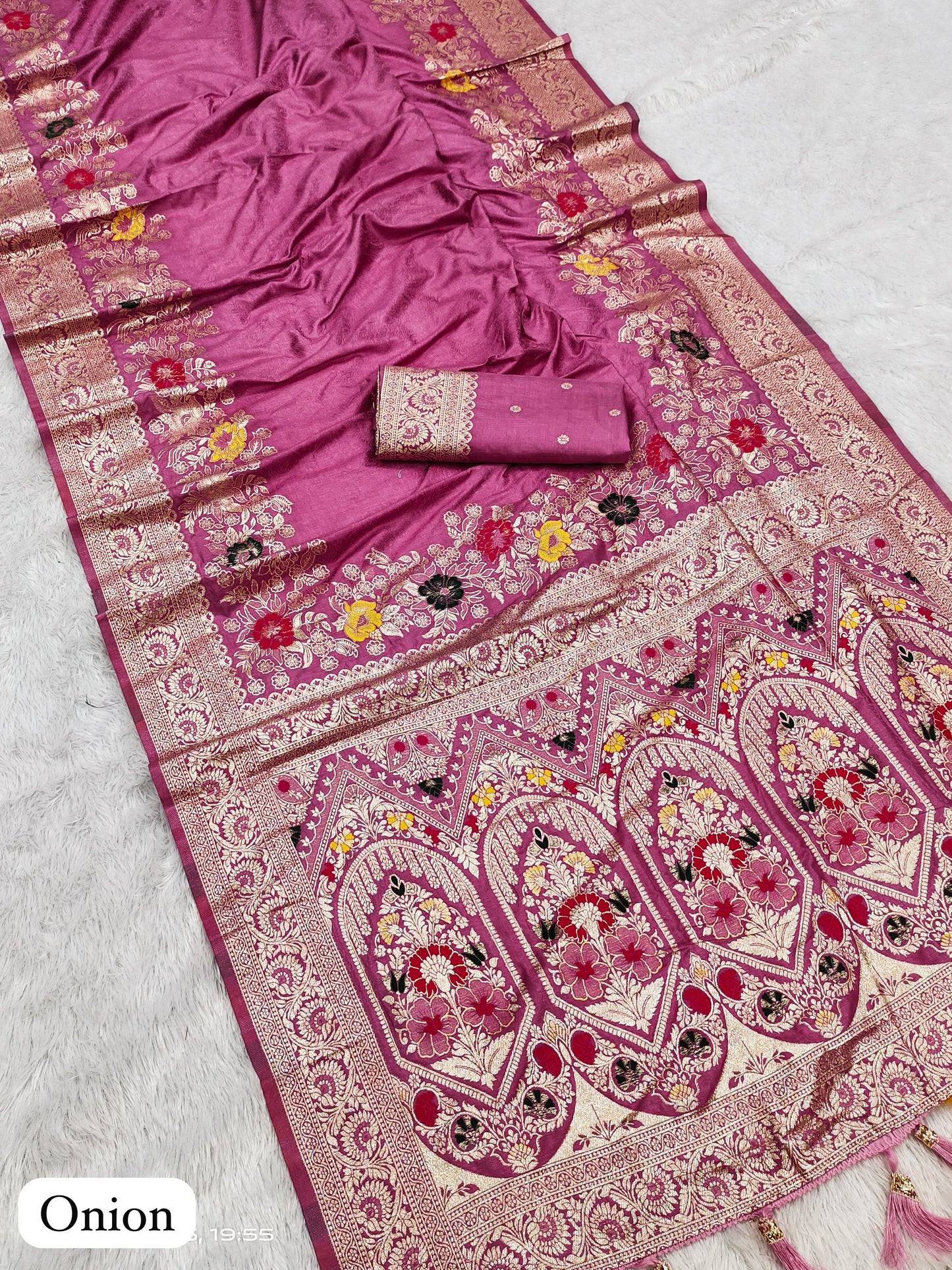 Soft Dolla silk Gala saree