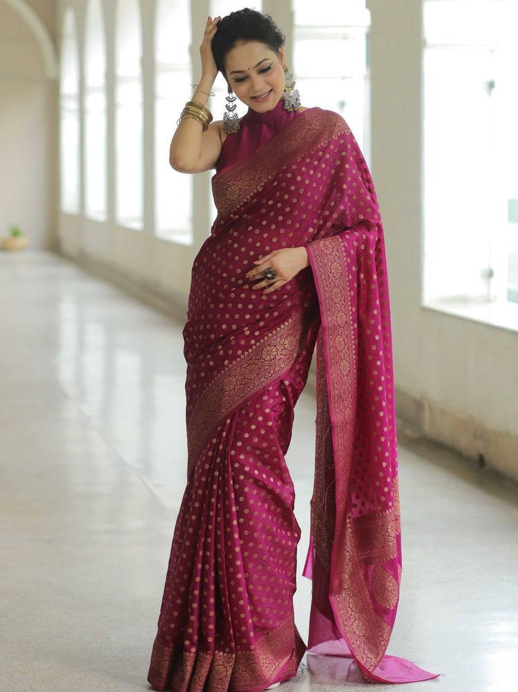 Banarasi soft silk saree