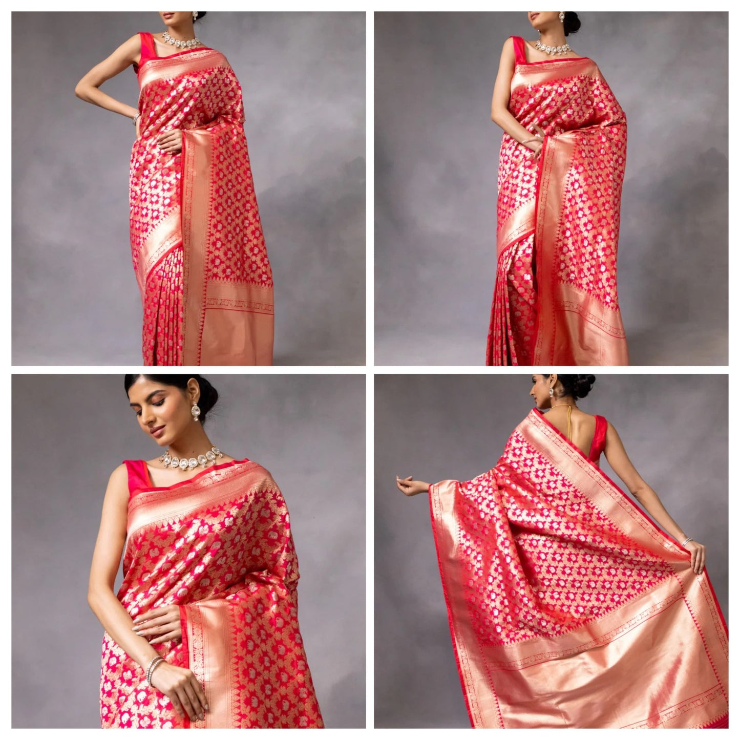 Banarasi soft silk saree