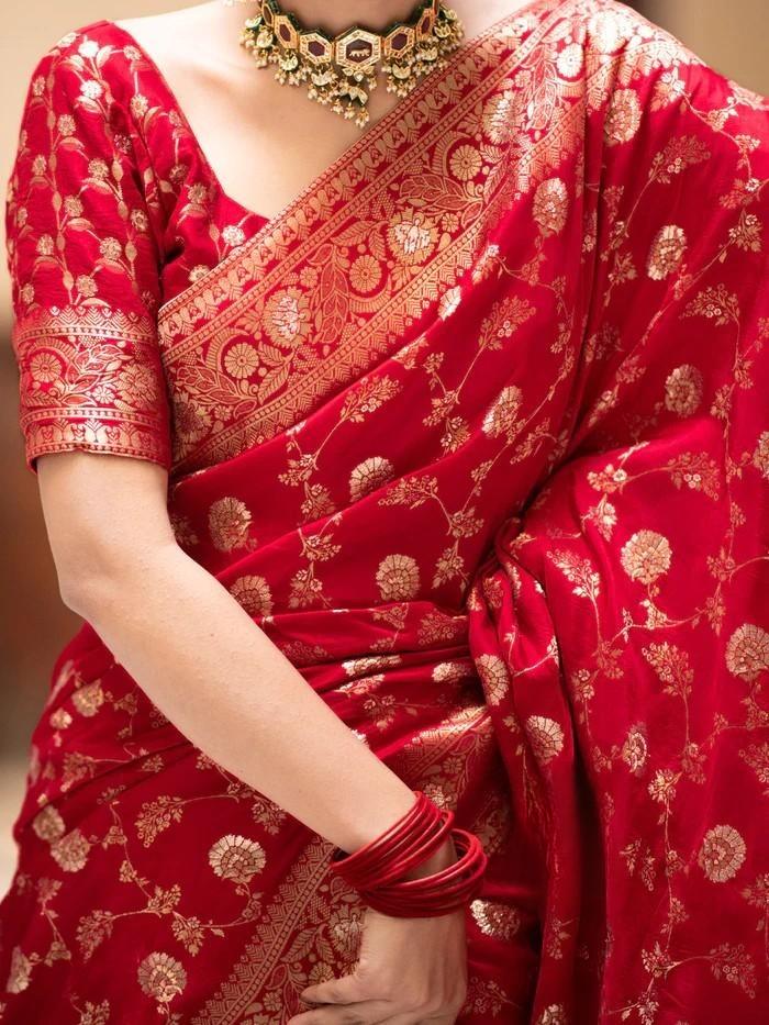 Banarasi soft silk saree