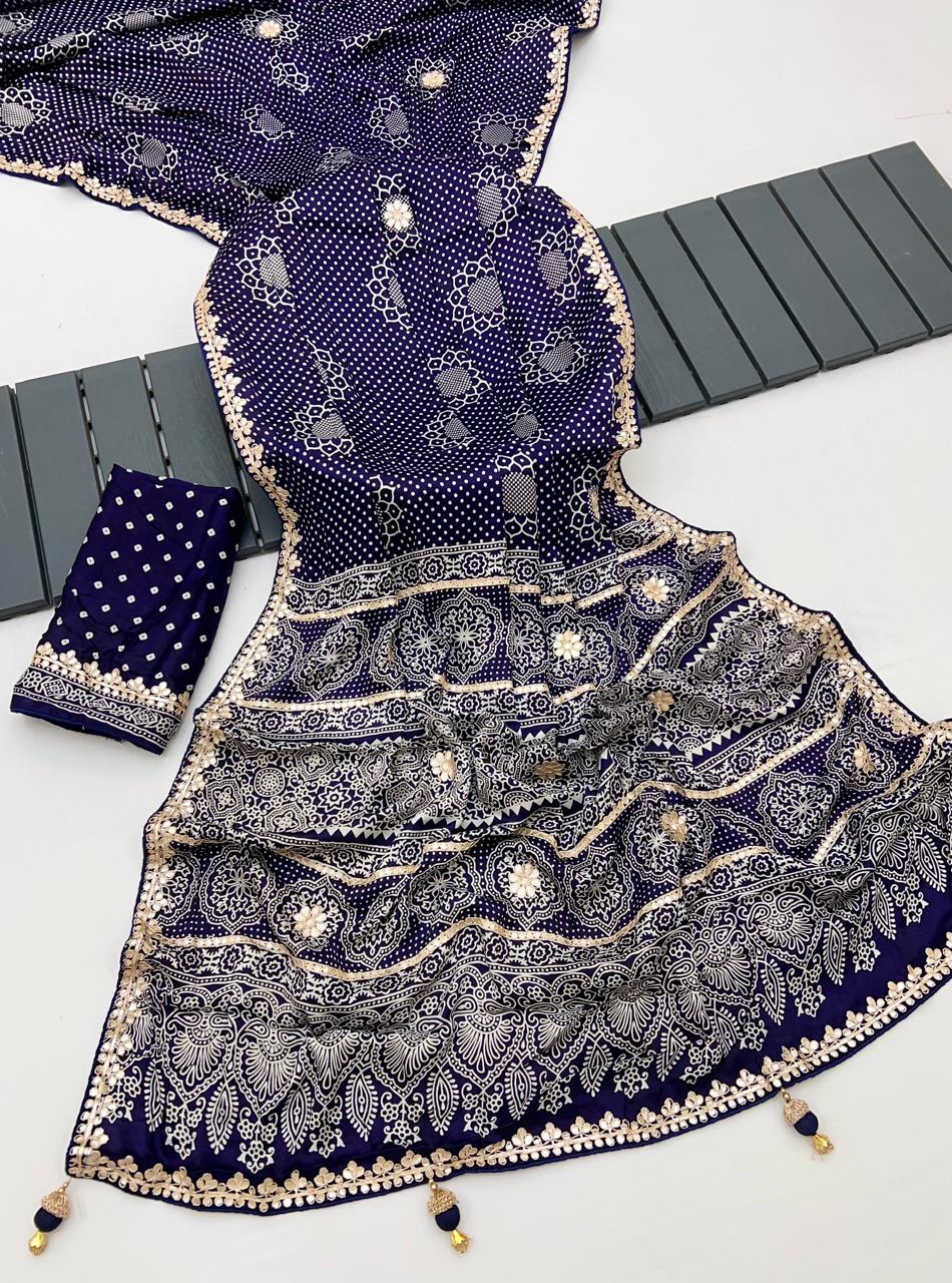 Gajji Silk Saree