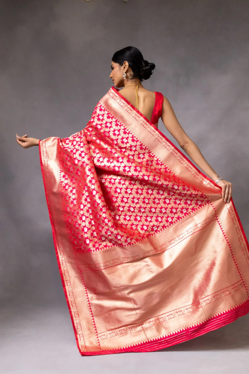Banarasi soft silk saree
