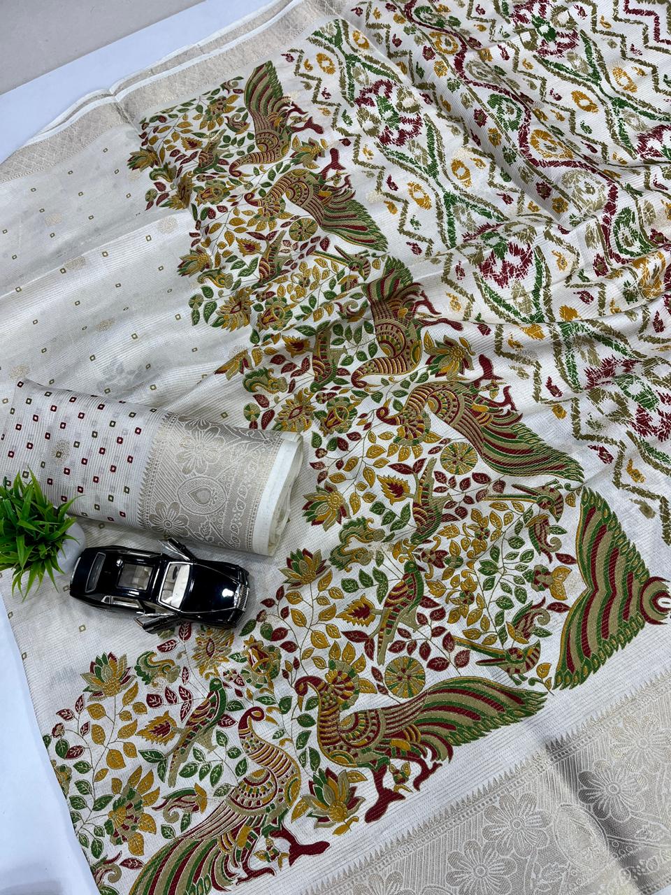 Premium Soft Dola Silk Saree