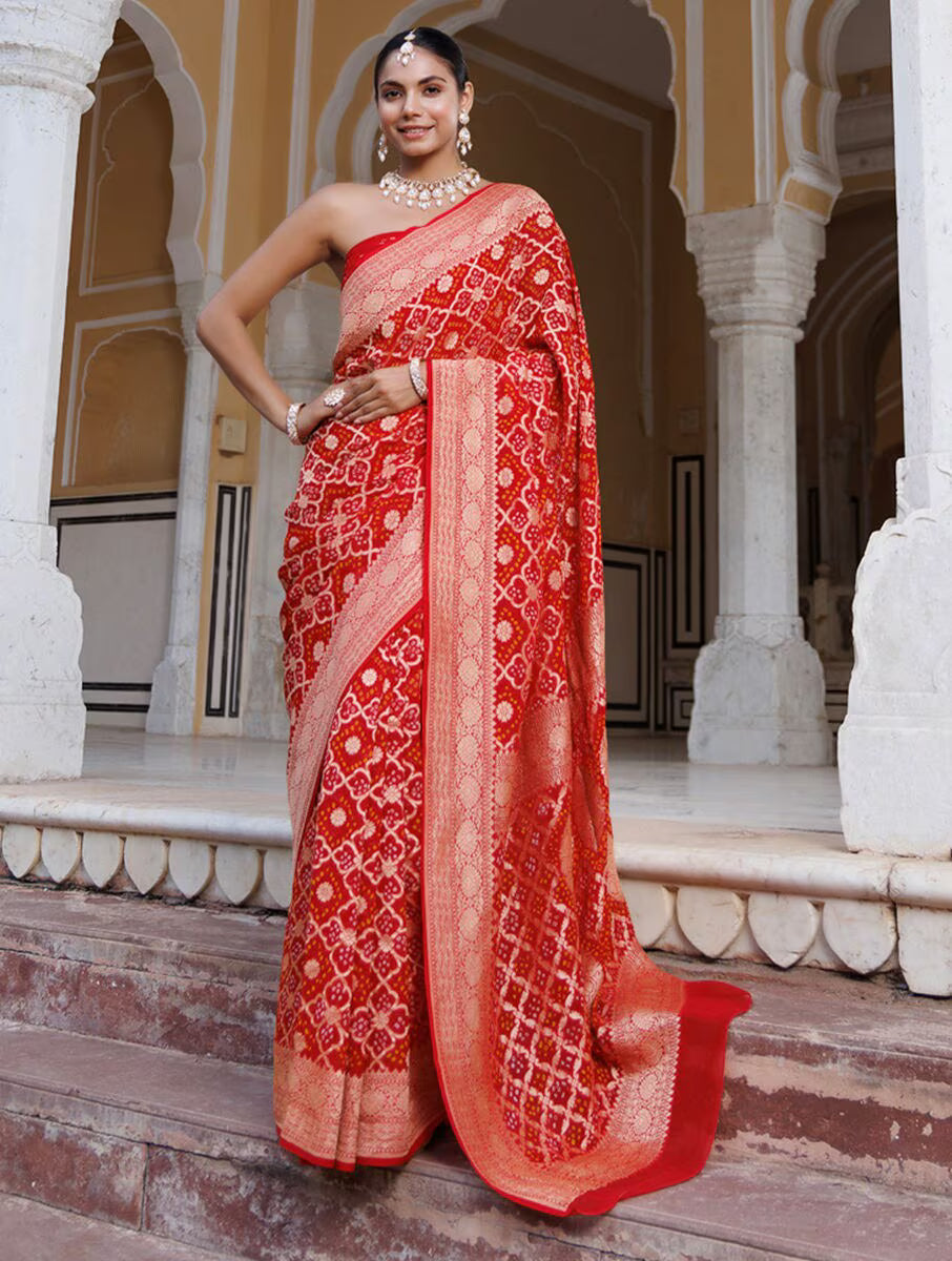 Bandhani Saree