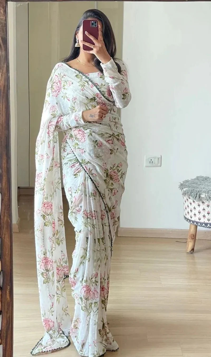 Chiffon Saree