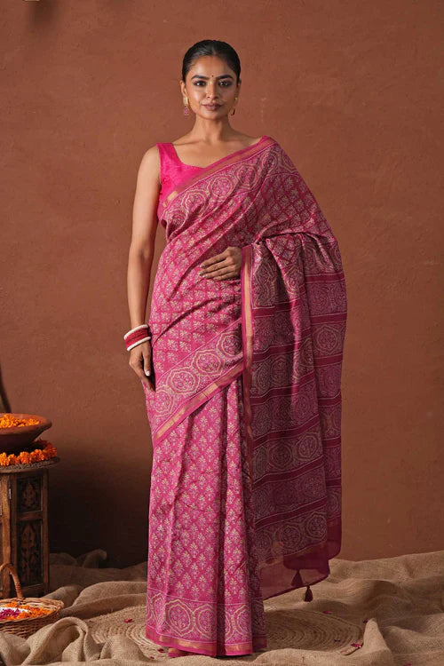 Chanderi Saree