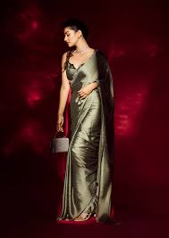 Satin Saree