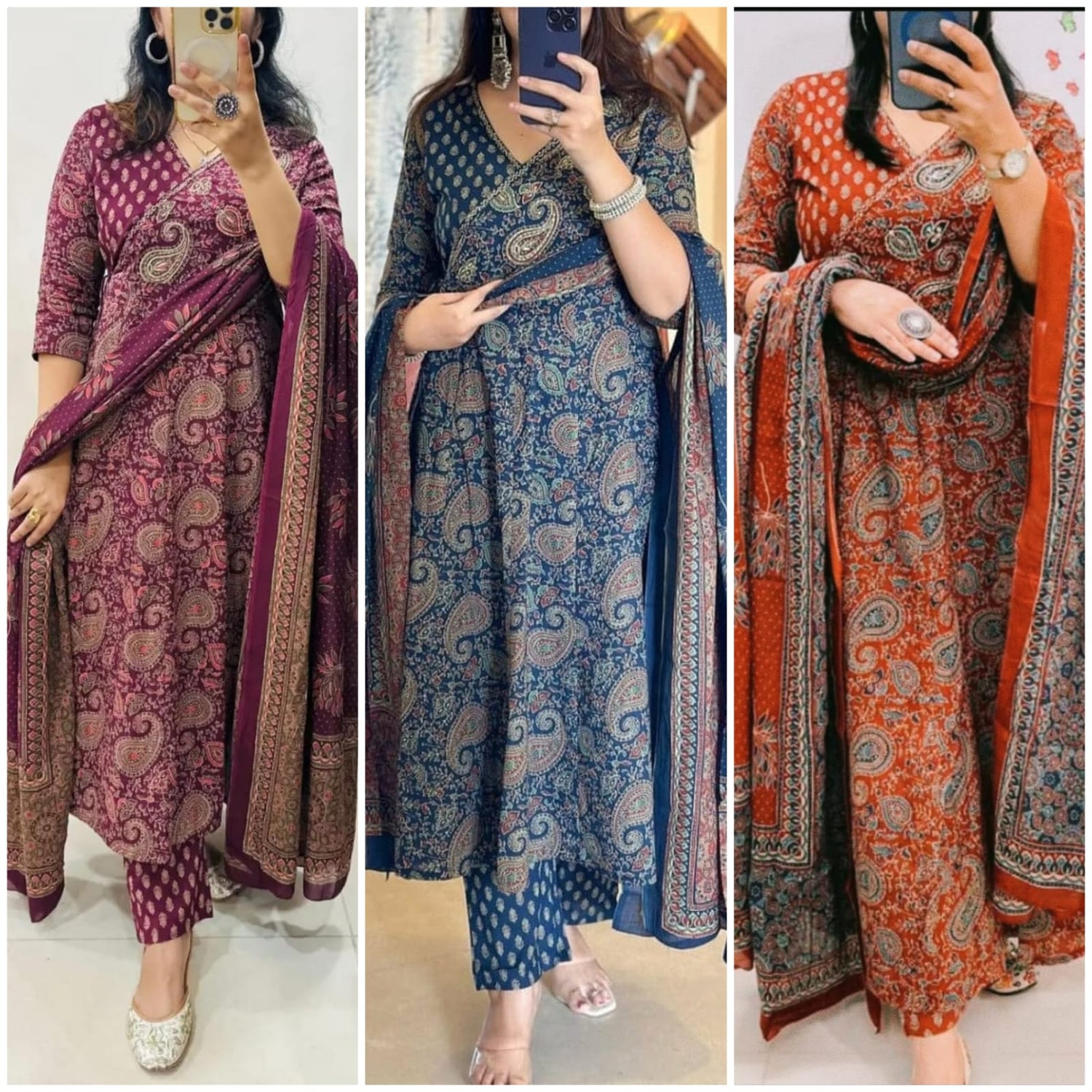 Anarkali Cotton Print