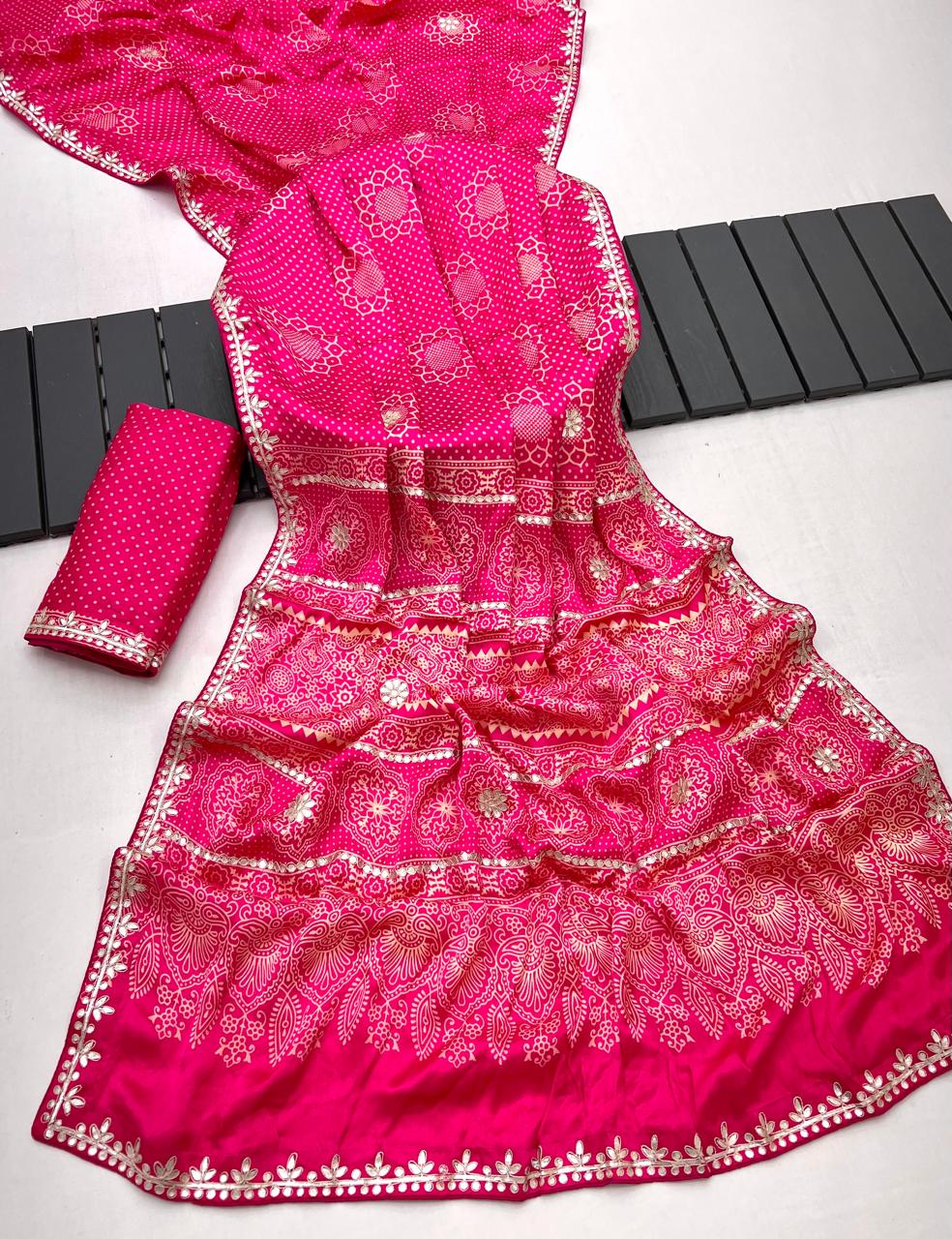 Gajji Silk Saree