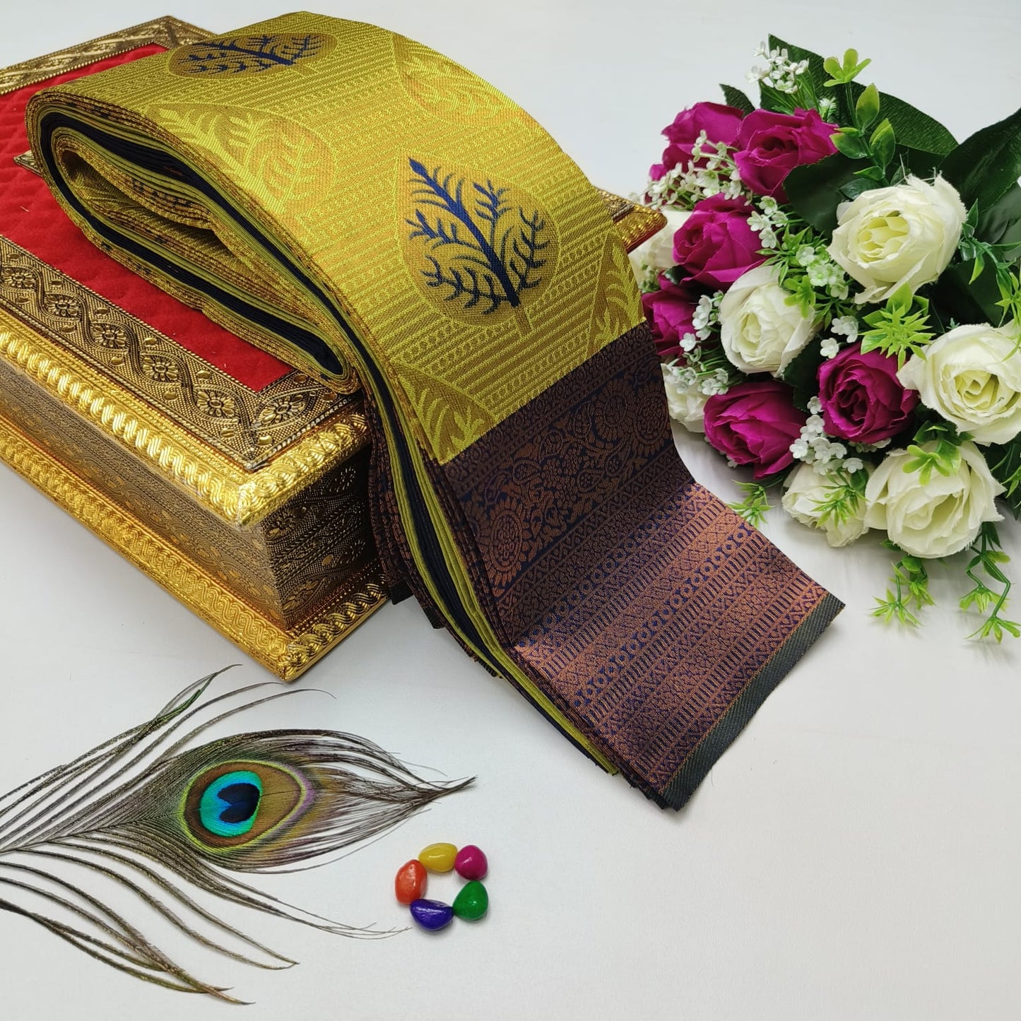 Bridal silk material (type of pure silk)