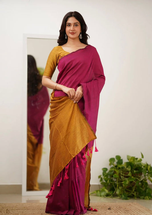 Mal Cotton Saree