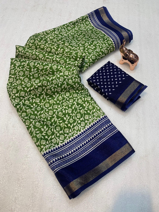 Mal Mal Cotton Saree