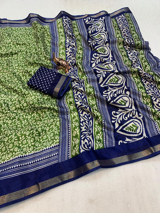 Mal Mal Cotton Saree