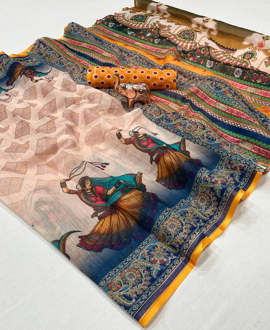 Linen Soft Saree