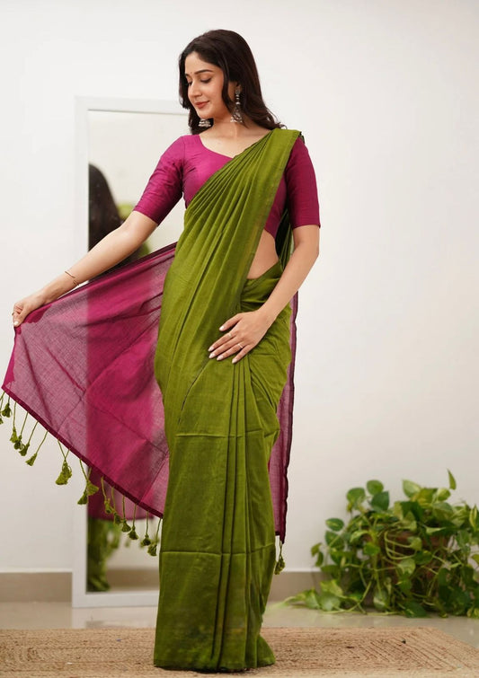 Mal Cotton Saree