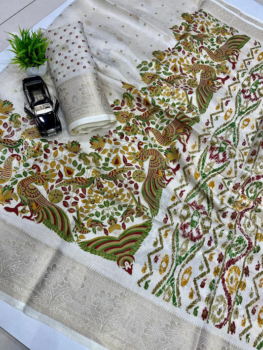 Premium Soft Dola Silk Saree