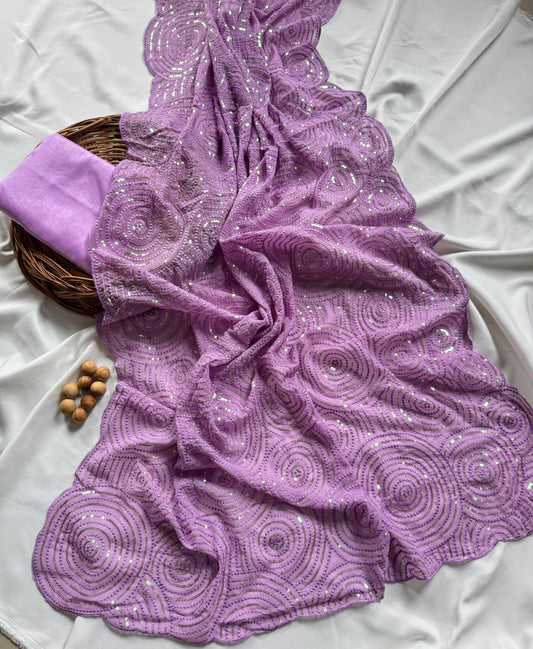 Soft Pure Georgette saree