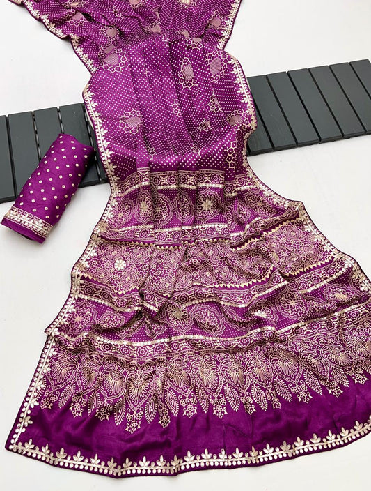Gajji Silk Saree