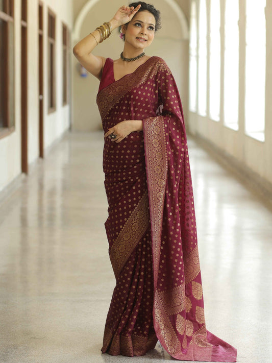 Banarasi soft silk saree