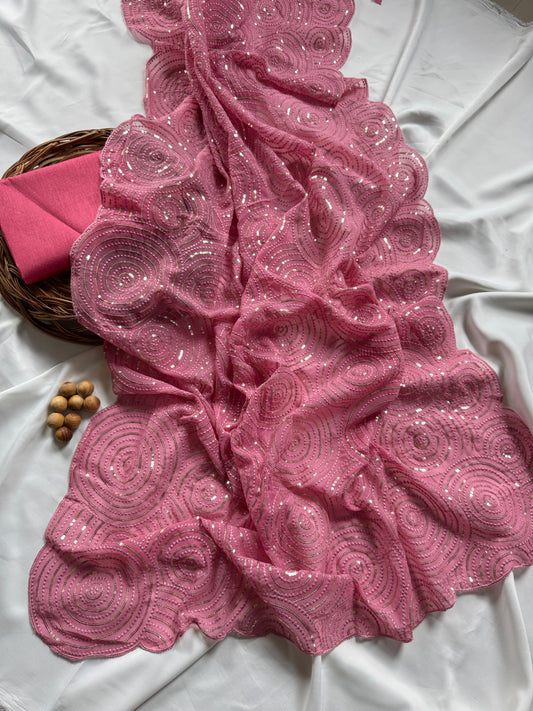 Soft Pure Georgette saree