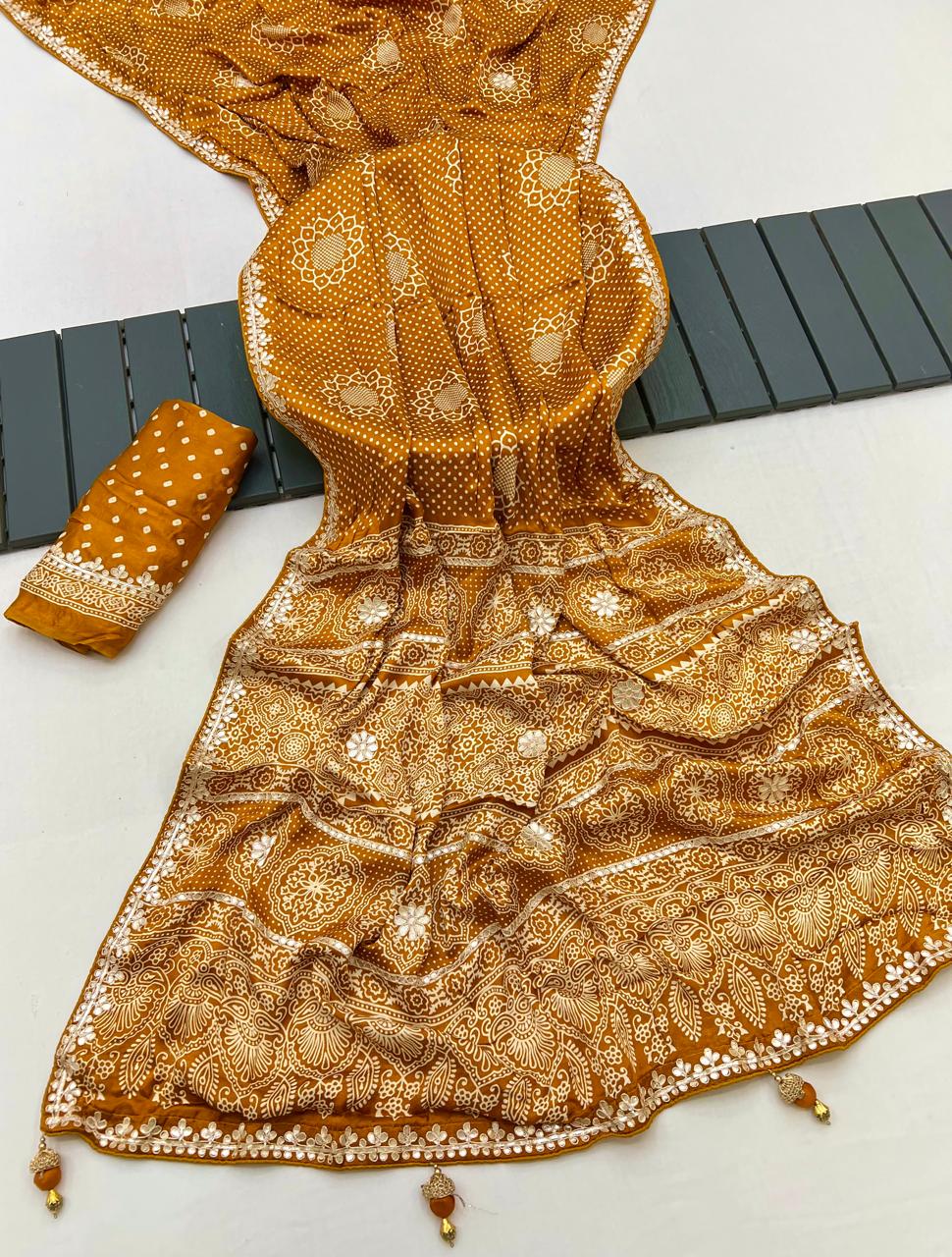 Gajji Silk Saree