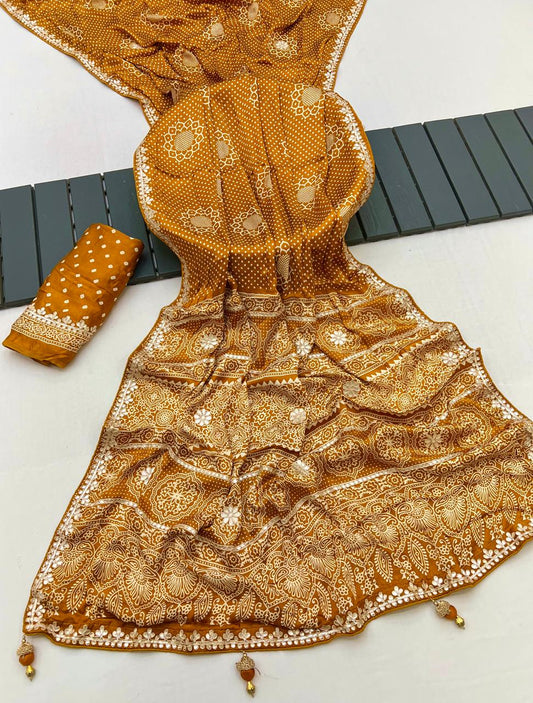 Gajji Silk Saree