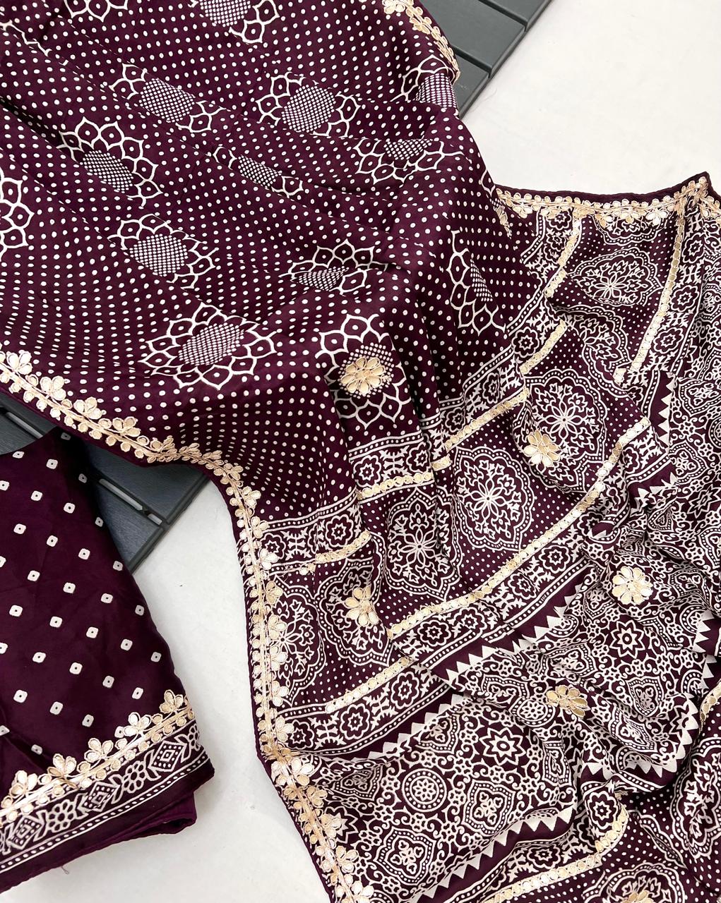 Gajji Silk Saree