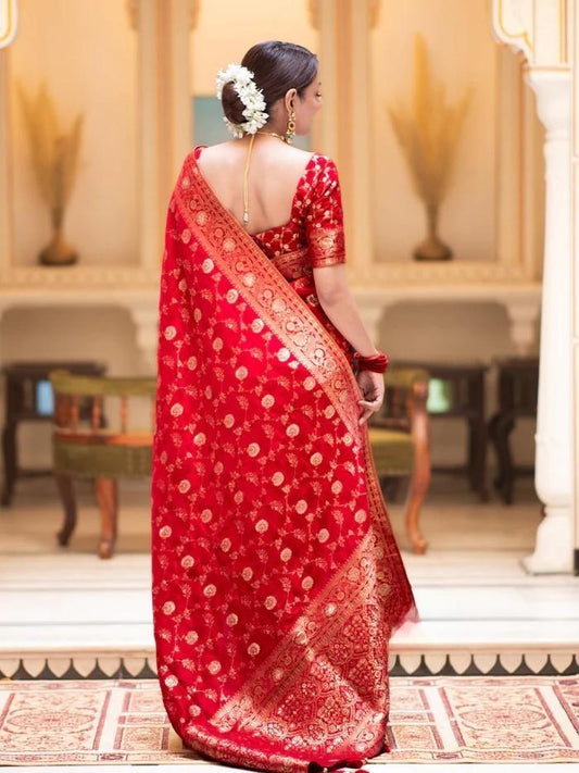 Banarasi soft silk saree