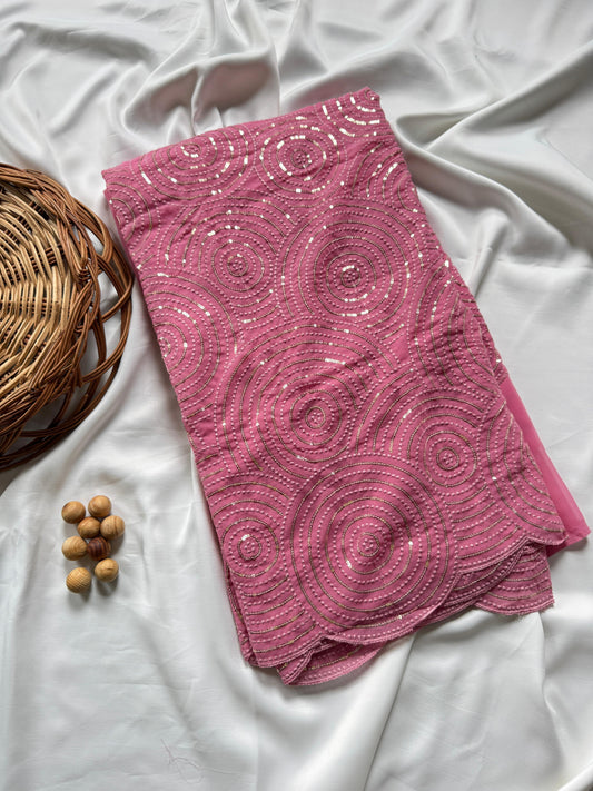 Soft Pure Georgette saree