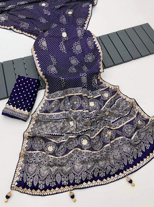 Gajji Silk Saree