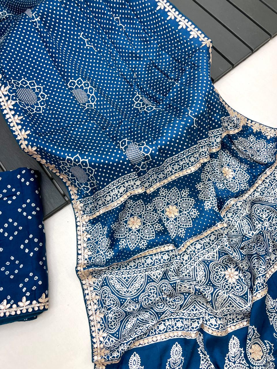 Gajji Silk Saree