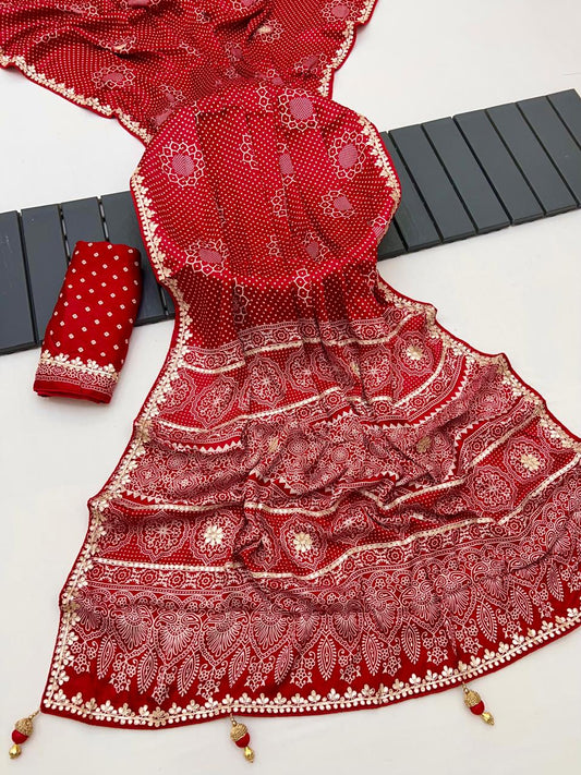 Gajji Silk Saree