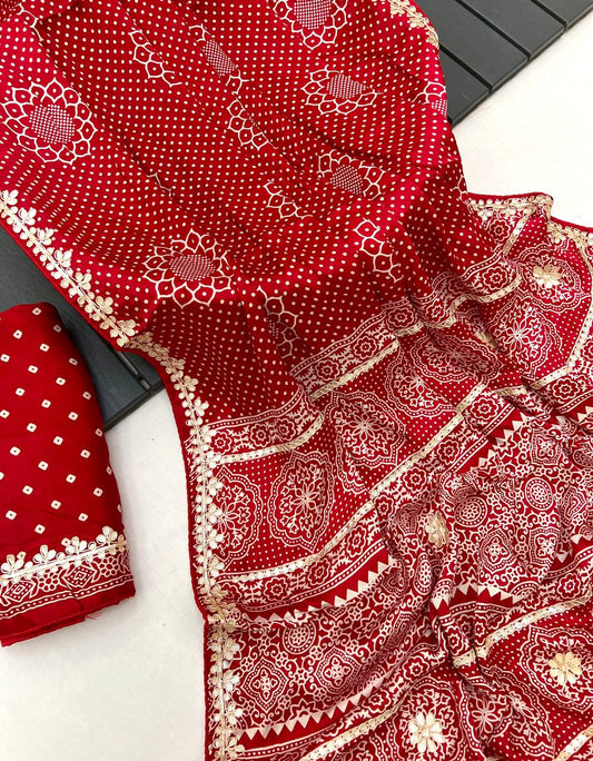 Gajji Silk Saree