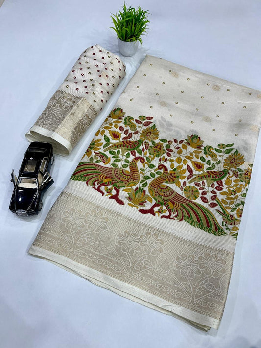 Premium Soft Dola Silk Saree