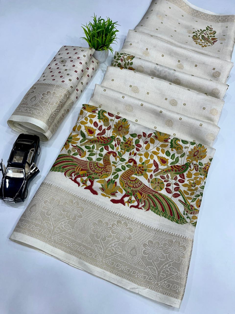 Premium Soft Dola Silk Saree