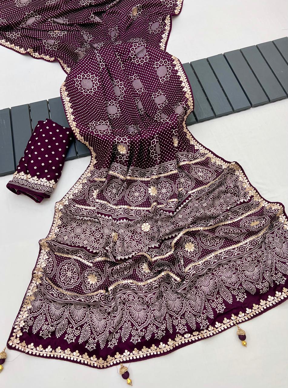 Gajji Silk Saree