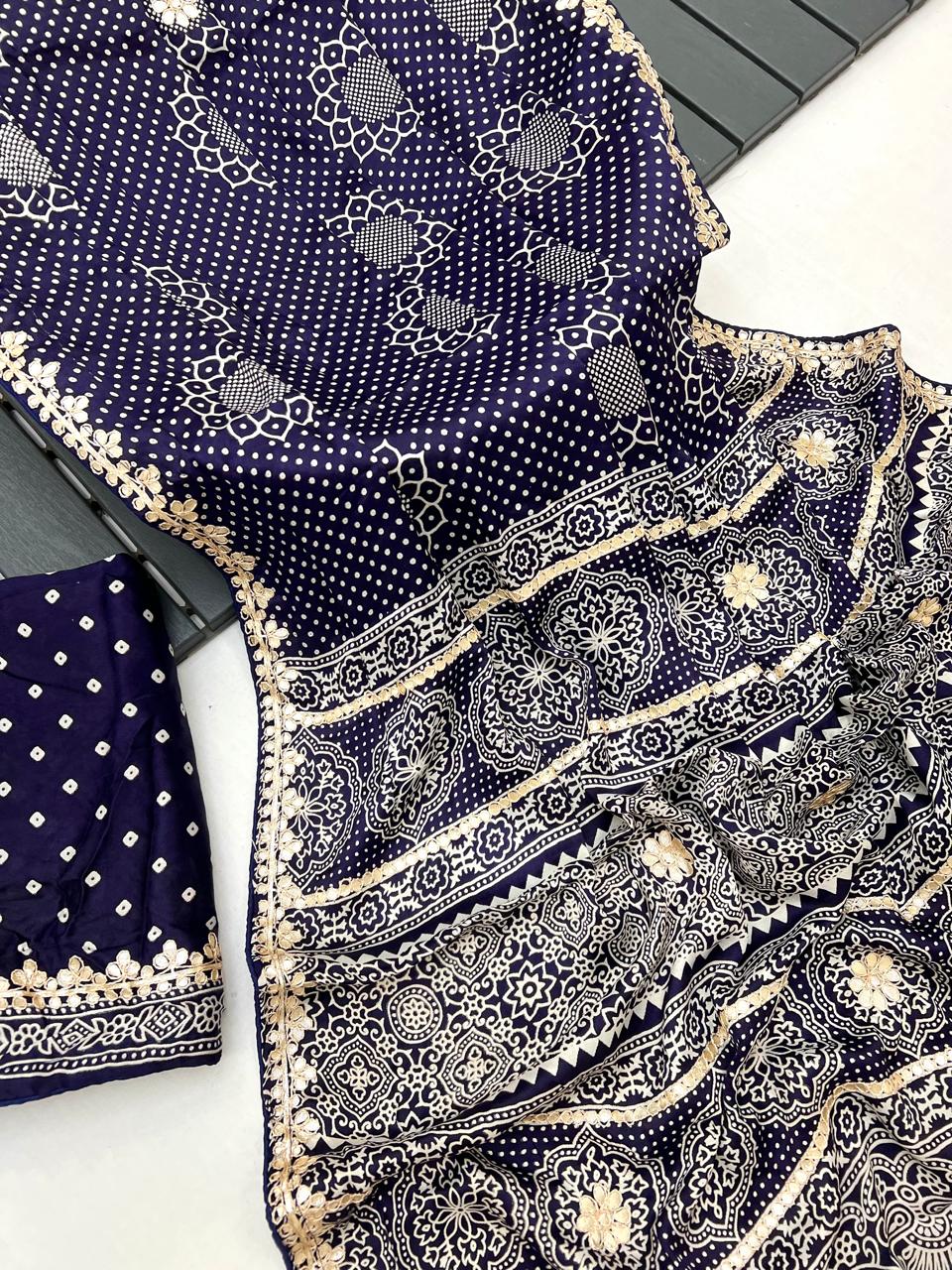 Gajji Silk Saree