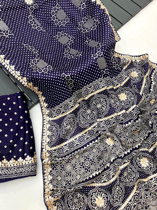 Gajji Silk Saree